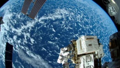 NASA and ESA astronauts to spacewalk to replace key antenna NASA and ESA astronauts to spacewalk to replace key antenna